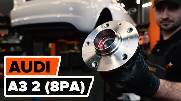 Wie AUDI A3 2 (8PA) Radlager hinten wechseln [AUTODOC TUTORIAL]