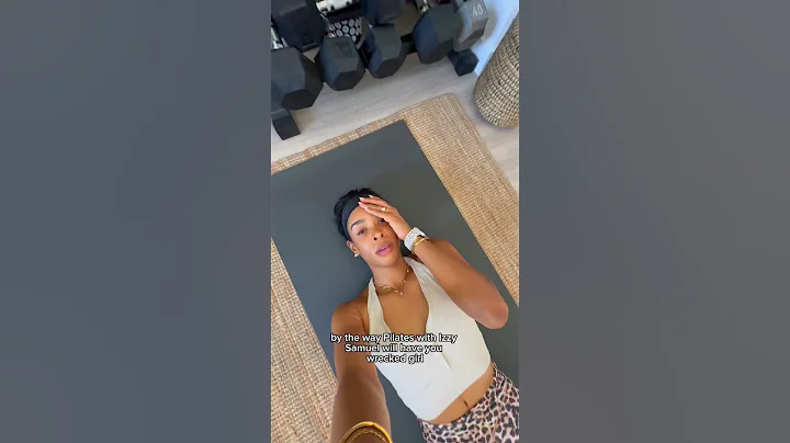 Entering my 30 days Pilates journey to get toned without extra stress #pilates #athomeworkout