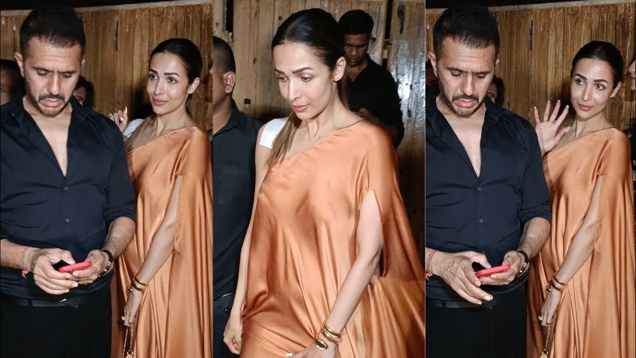 Malaika Arora With Ritesh Sidhwani Spotted At Friend Birthday Party in Bandra