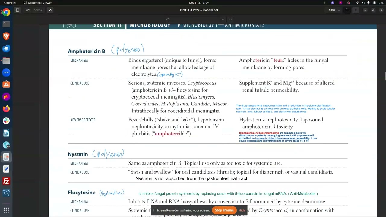 «Основная противогрибковая терапия для этапа 1/2: азолы, полиены, тербинафин и многое другое (со ...