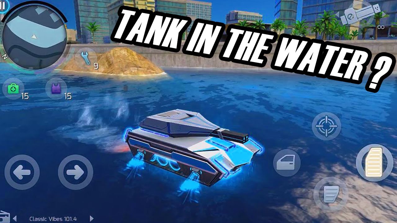 THIS TANK CAN FLOAT! NEW TANK ICEBREAKER MAX LEVEL | GANGSTAR VEGAS
