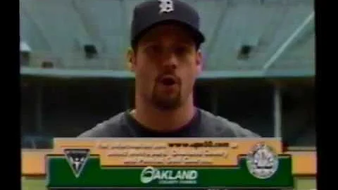 1999 Bobby Higginson Detroit Tigers Commercial
