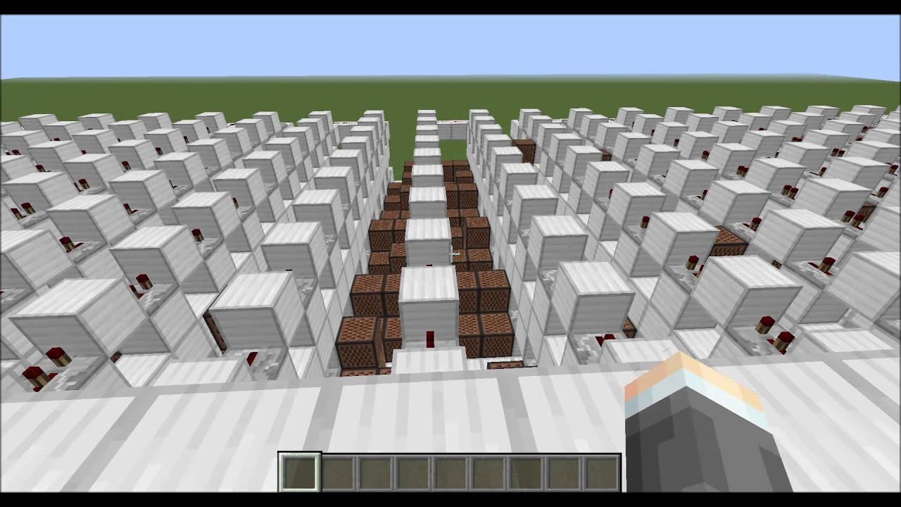 Minecraft Block Studio 【Minecraft Note Block Studio】千本桜 - YouTube