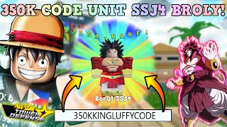[ NEW 350K CODE UNIT ] 6 STAR SSJ4 BROLY SHOWCASE THANK YOU FOR 350K SUBS! ALL STAR TOWER DEFENSE
