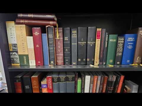 Tour the 200+ Bible Commentaries and 20+ Bibles of a 2,200+ Book Pastor's Library