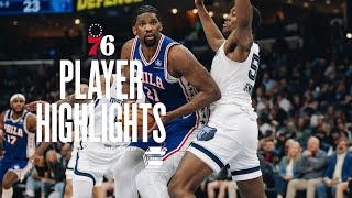 Embiid Tallies 30pt Double-Double against Grizzlies