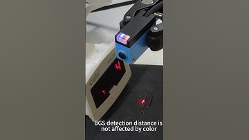 The BGS small laser photoelectric sensor features a fast response speed #sensor #automation