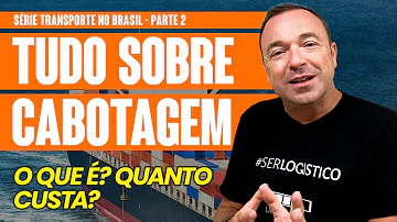 O que é navegação por cabotagem comente o potencial desse meio de transporte no Brasil?