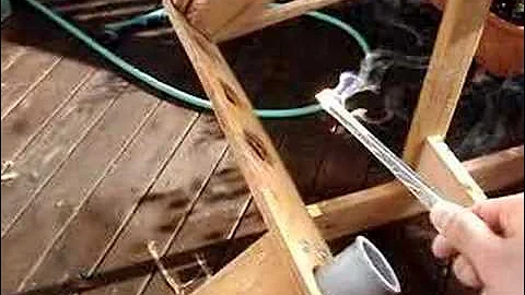 Giant Fresnel Lens Melting Penny in Under 20 Seconds