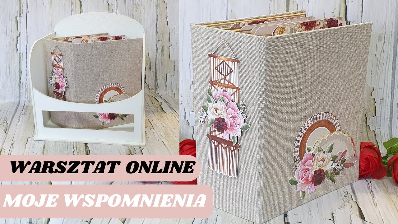 Moje Wspomnienia. Albumowe trio. Zrób coś dla siebie. Warsztat online. Album hand made #2