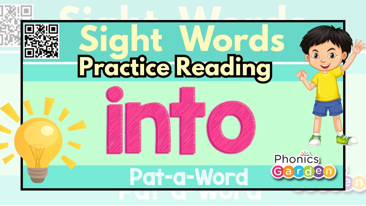 INTO | Sight Word | Sing and Chant | Pat-a-Word | Practice Reading ...