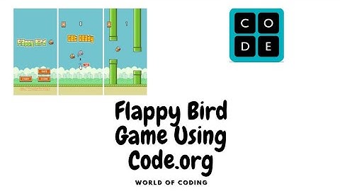 Flappy Bird game using code.org
