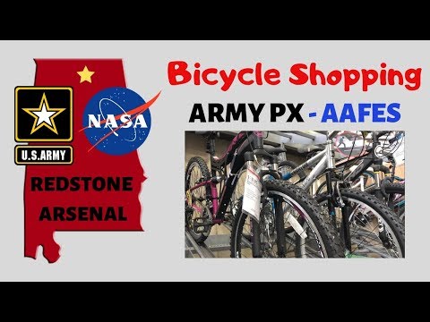 Bike Shopping at an Army PX | Redstone Arsenal AAFES Bicycles