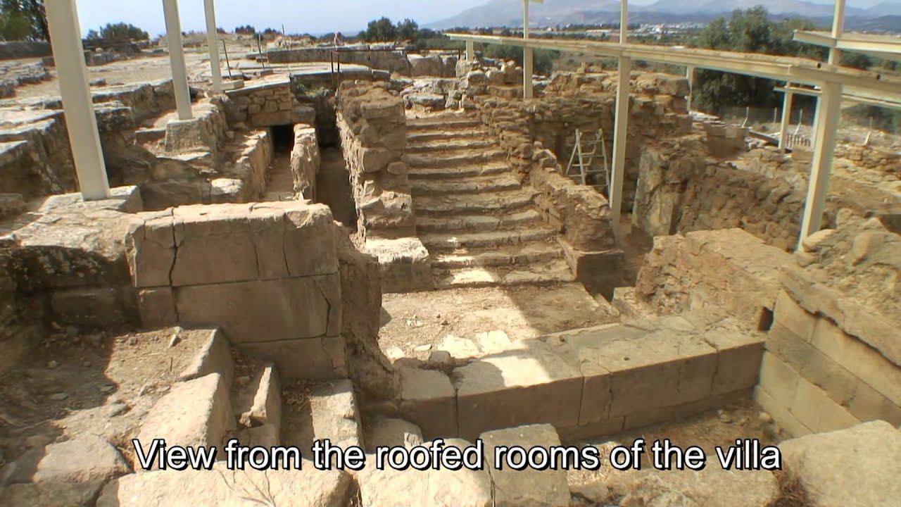 Hagia Triada, Crete. The Minoan villa of Hagia Triada