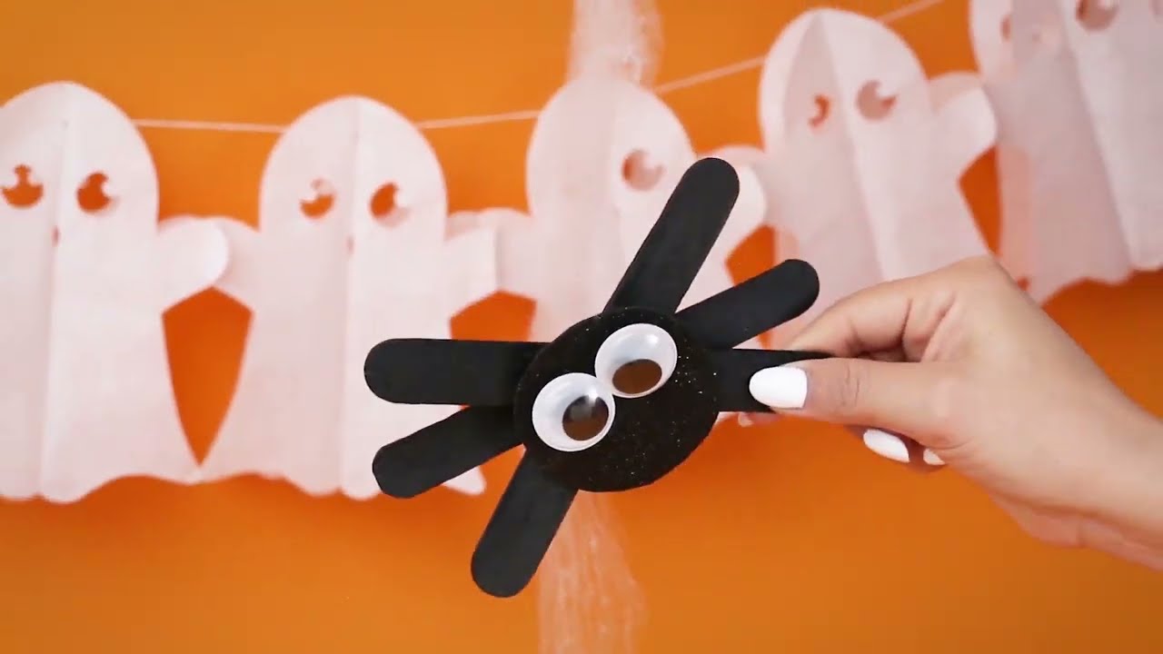 Popsicle Stick Witch Fingers - Kids Craft