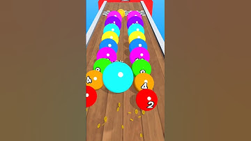 Best mobile game android, Ball Run 2048