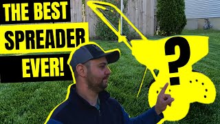 The BEST Fertilizer Spreader PERIOD! #fertilizerspreader #spreader #diylawncare