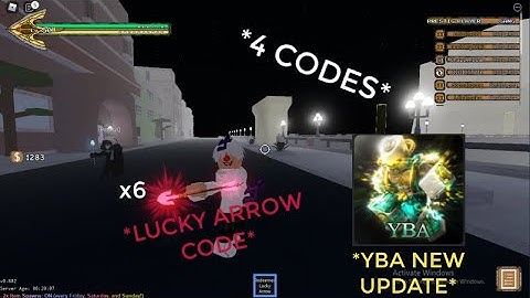 [YBA] (New Lucky Arrow Code) Using 6 Lucky Arrow