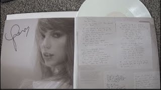 SIGNED Taylor Swift The Tortured Poets Department Vinyl Unboxing