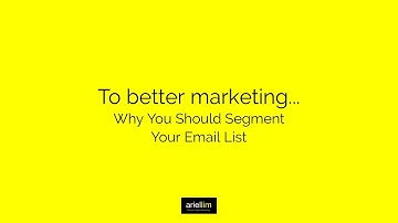 1MMV 058 - Why You Should Segment Your Email List