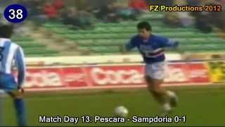 Gianluca Vialli - 123 goals in Serie A (part 1/3): 1-45 (Sampdoria 1984-1989)