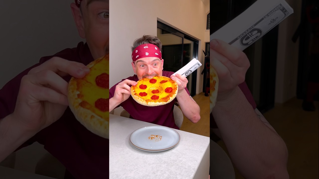 How to take BROTHER's PIZZA properly?😅❤️🍕| CHEFKOUDY