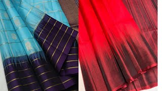 #under 10,000/- #WhatsApp 8446603061 #pure #handmade #kanchipuram #silk #saree screenshot 2