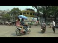 Myanmar bumpy taxi ride in