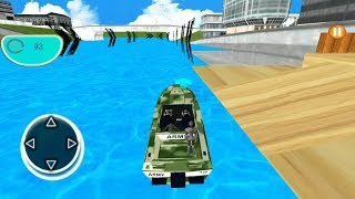 Army Robot Boat Transport Best Android Gameplay(HD) screenshot 2
