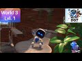 Astro Bot VR PS4 playthrough World 3 - Lvl 1 Jungle Joyride