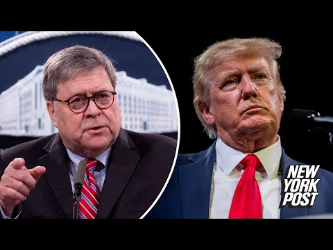Ex-AG Barr: Trump was ‘detached from reality’ over election fraud claims | New York Post