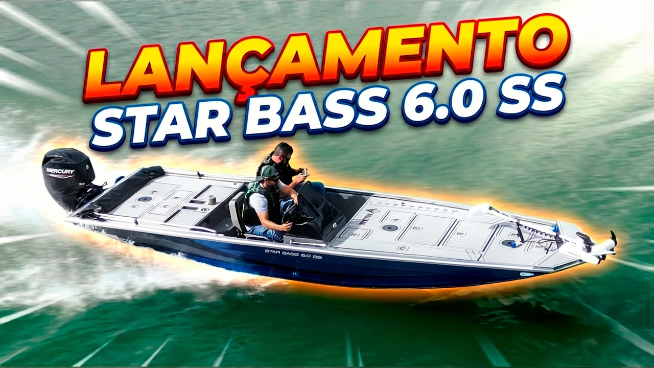 Lançamento | Star Bass SS - Plataformas ampliadas, deck livre e um novo jeito de navegar.