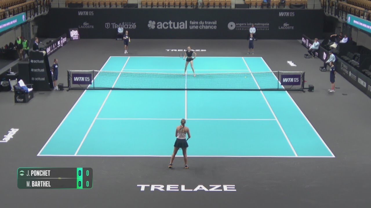 Jessika Ponchet vs Mona Barthel | Open Angers Loire Trélazé 2025 | Round of 32