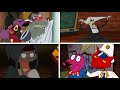 Every Time Courage Defeated Befriended A Villain Season 1 4 No Damage 