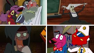 Download lagu Every time Courage defeated/befriended a villain season 1-4 (no damage)