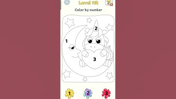 Dop 3 Level 112 | color by number