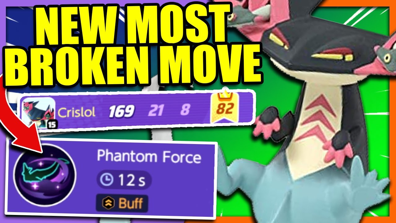 FULL FORCE MOVES POKEMON TEAM! ( Shadow Force, Expanding Force, Phantom  Force, Force Palm ) 