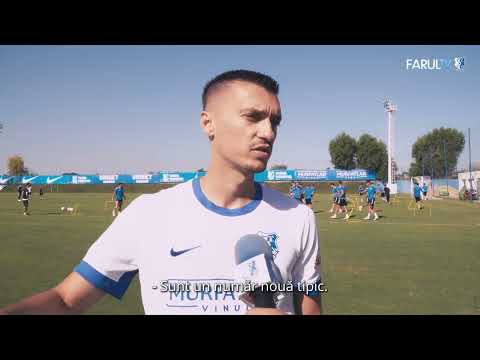Muhamet Hyseni, first interview in the Farul jersey