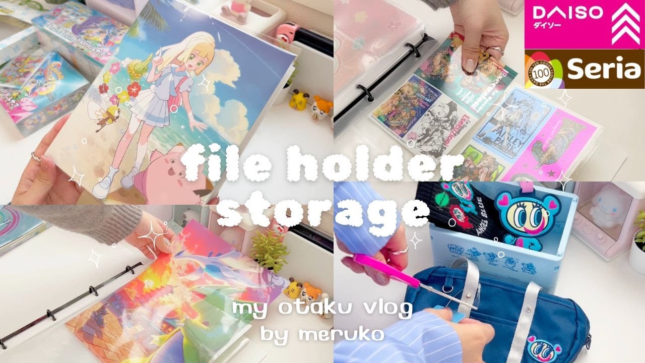 ‎◤ 𝙤𝙩𝙖𝙠𝙪  𝙨𝙩𝙤𝙧𝙖𝙜𝙚 ◢  社会人オタクのグッズ開封と収納 ‎५✍️ ༘₊︴ダイソー・Seria ︴‎フィギュア ‎︴ポケカ ︴プライズ品 ︴𝙙𝙚𝙨𝙠 𝙢𝙖𝙠𝙚𝙤𝙫𝙚𝙧 ︴𝙫𝙡𝙤𝙜