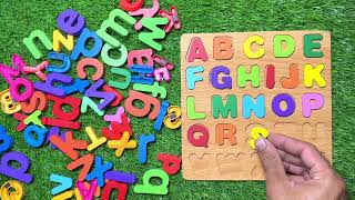 Abc Puzzle Help Me Find The Alphabet Letters Preschool Learning Part 16