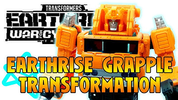 Transformers EARTHRISE GRAPPLE Transformation Tutorial