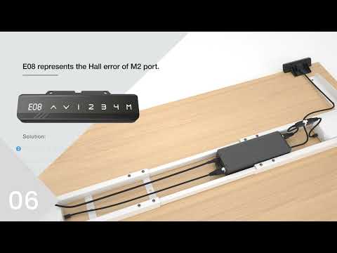 Jiecang Standing Desk Information Explained - E08