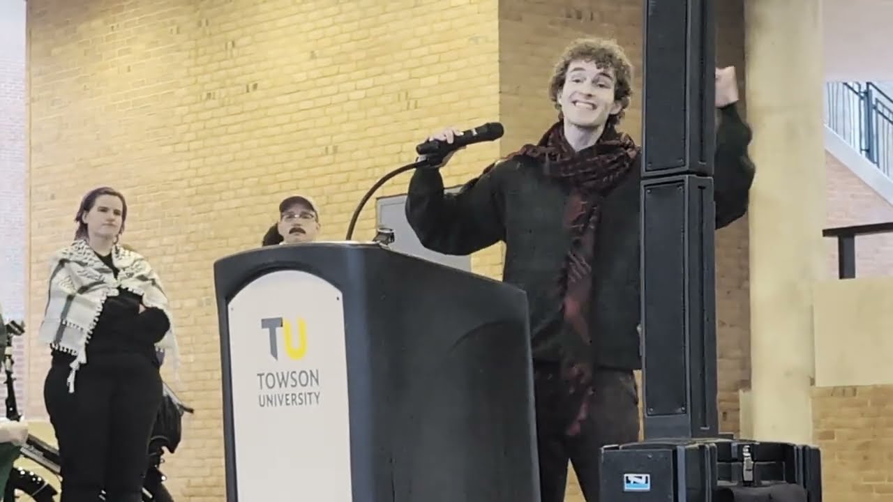 Towson University Protest 4/2/25