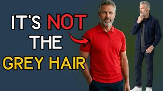 Grey Hair Doesn’t Make You Look Older — These Style Mistakes Do | 40+ Men's Fashion