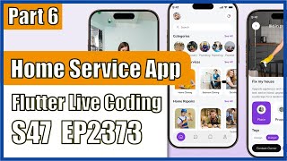 Celebrity [Flutter] Flutter Live Coding EP2373 (Home Cleaning Service Mobile App UI Part 6) Profile