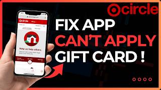 How To Fix Target Cannot Apply Gift Card !