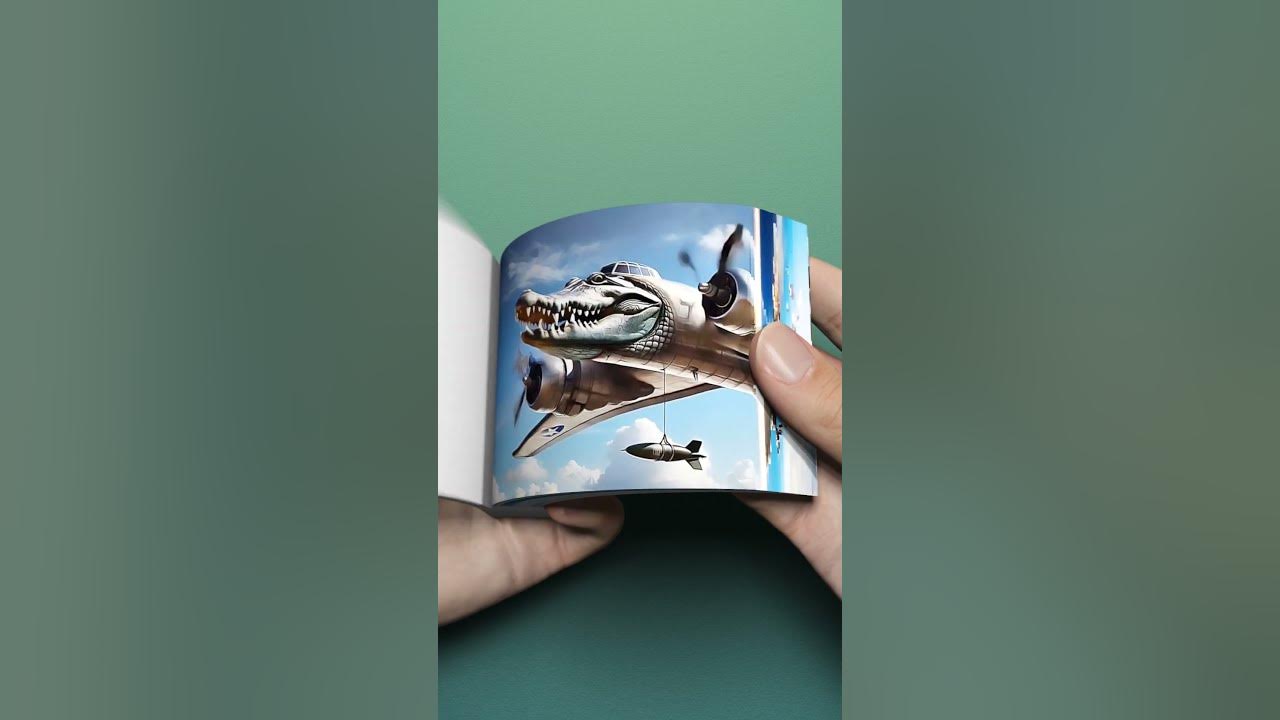 Bombardino Crocodilo Flipbook