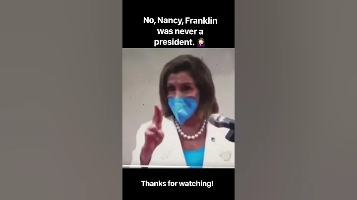 Nancy, Franklin wasnt a President! #shorts #wow  #...
