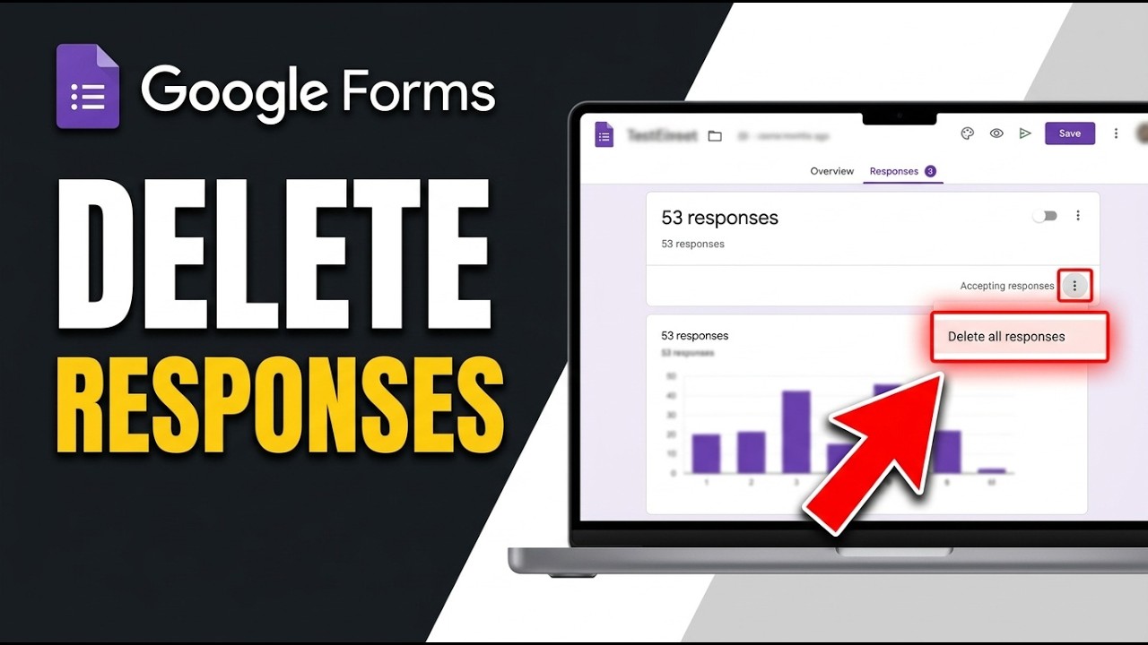How to Delete Responses in Google Forms 2026 (Simple Step) - YouTube