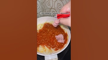 Thumbnail of CARA MEMBUAT SPAGHETTI BOLOGNESE!! Bahan ada semua di Indo****t